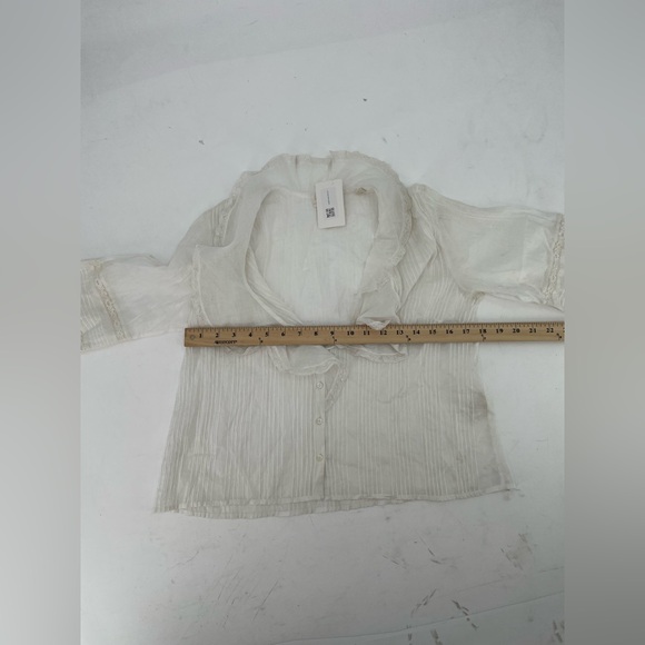 Doen Women’s White Shirt size L - Picture 4 of 7